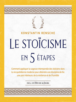 cover image of Le stoïcisme en 5 étapes